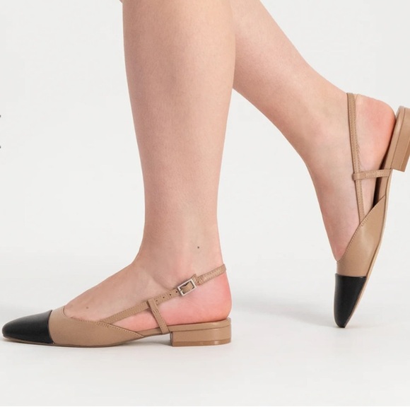 Steve Madden Tan and Black 
Belinda Flats NWOT - Picture 4 of 6